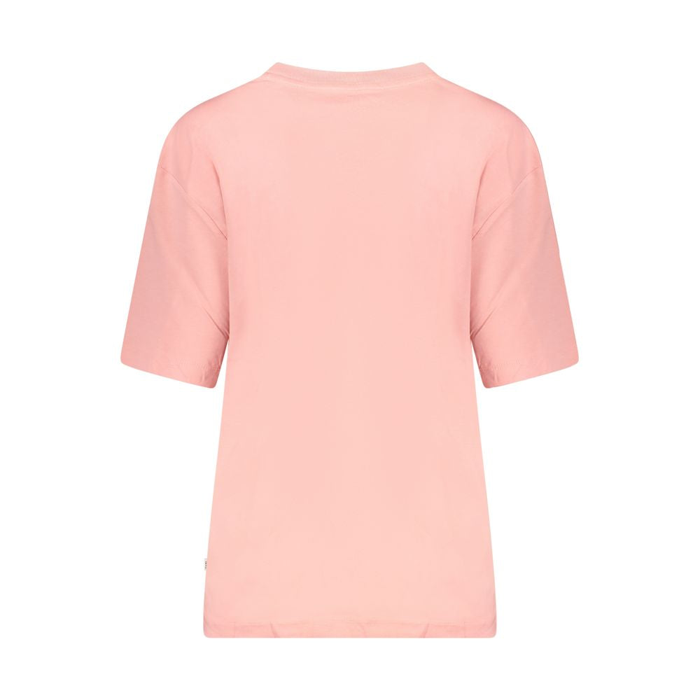 Guess Jeans Pink Cotton Tops & T-Shirt GU-39068-XS