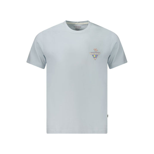 Guess Jeans Blue Cotton T-Shirt GU-39069-L