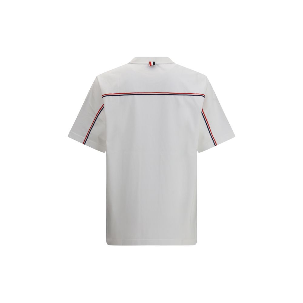 Thom Browne White Cotton T-Shirt