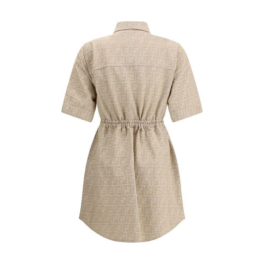 Fendi Chambray Dress FE-FLD562ASMFF1SAZ-IT40 | M