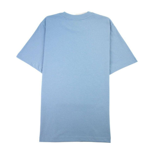 Casablanca Blue Cotton T-Shirt CA-14847-L