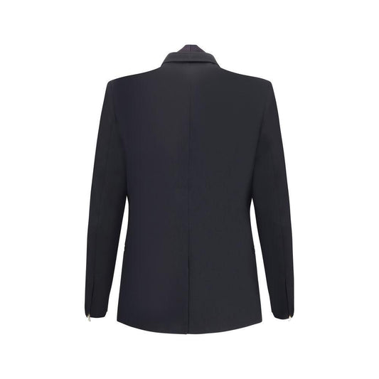 Casablanca Double-breasted Blazer CA-MPF25JK38001BLACK-IT46 | S