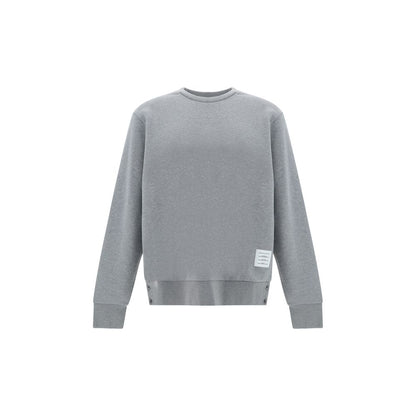 Thom Browne Gray Cotton Sweatshirt