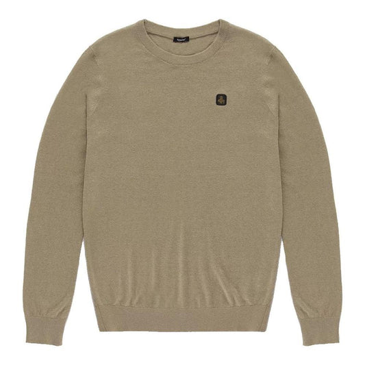 Refrigiwear Beige Linen Sweater RE-15009-3XL