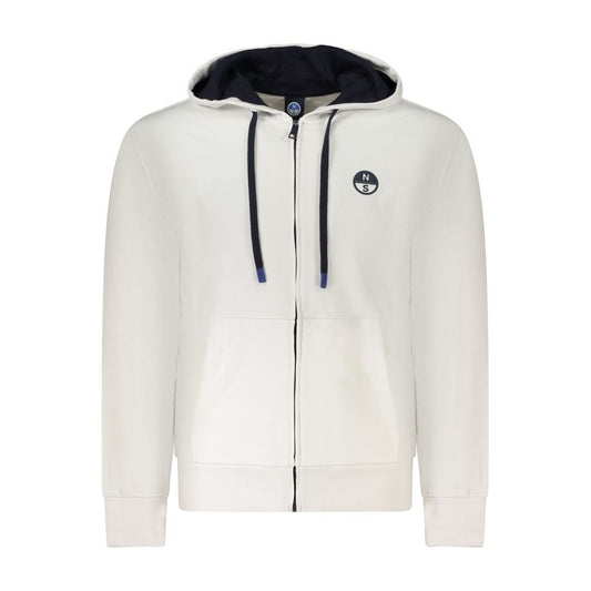 North Sails White Cotton Sweater
