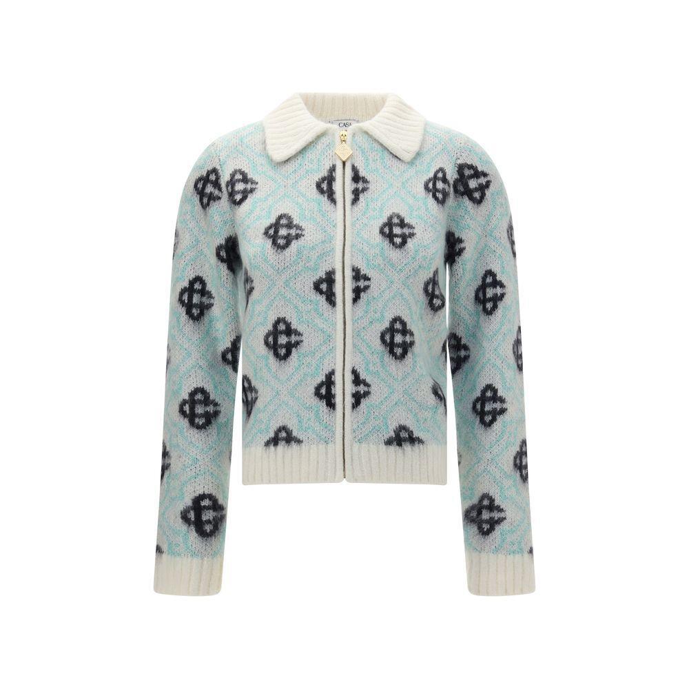 Casablanca Merino wool Sweater CA-WPF25KW102301MONOGRAM-L