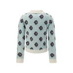 Casablanca Merino wool Sweater CA-WPF25KW102301MONOGRAM-L