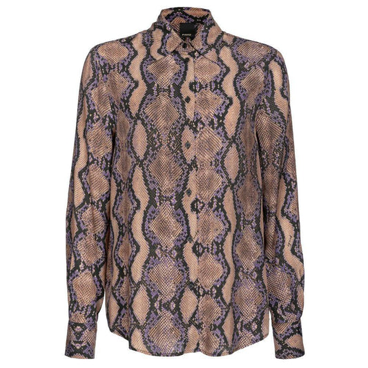 PINKO Multicolor Viscose Shirt