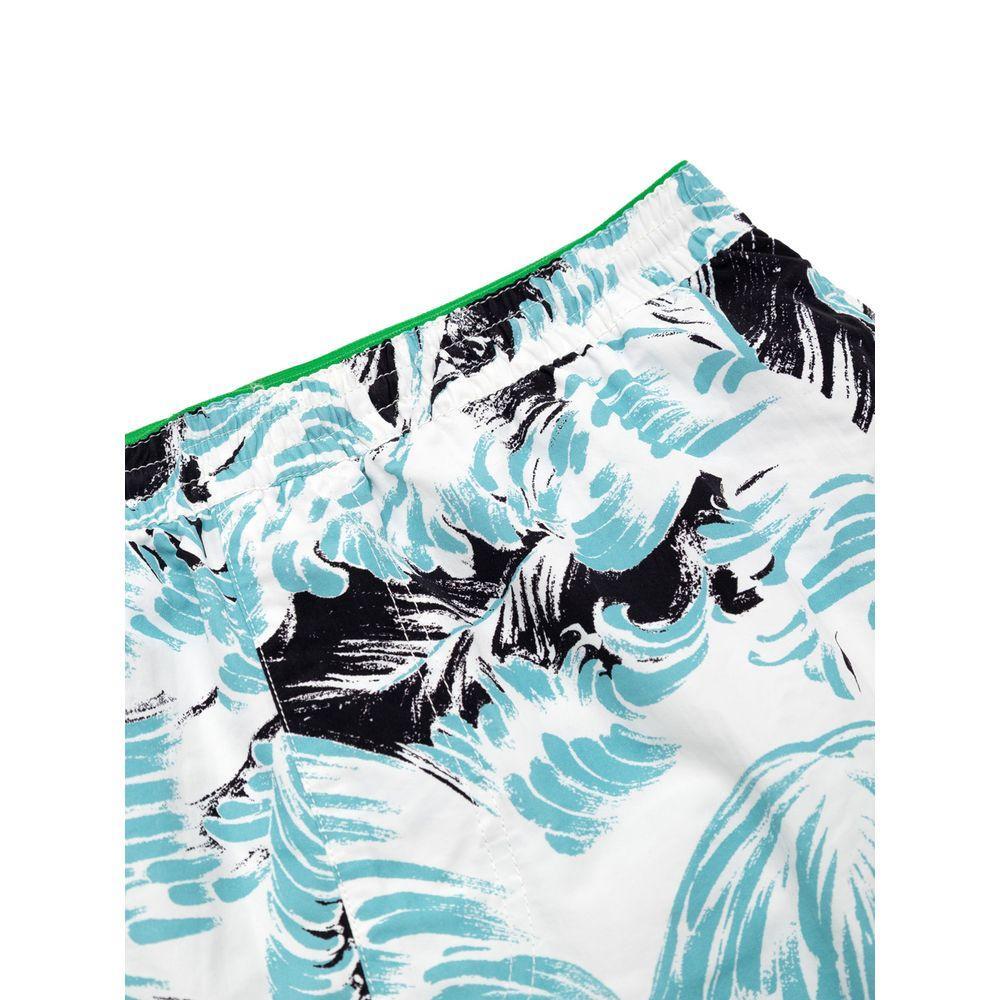 Bottega Veneta White Polyamide Swim Short BO-9669666-S