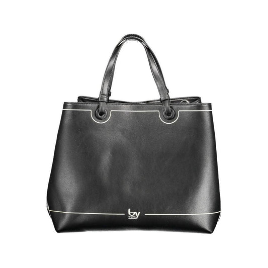BYBLOS Black Polyethylene Handbag 1728,67403481248,Bags,Black,BYBLOS,Handbags - Women - Bags,New with tags,Women,Women - Bags BY-12672