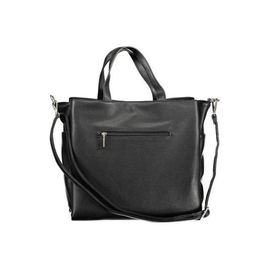 BYBLOS Black Polyethylene Handbag 1728,67403481248,Bags,Black,BYBLOS,Handbags - Women - Bags,New with tags,Women,Women - Bags BY-12663