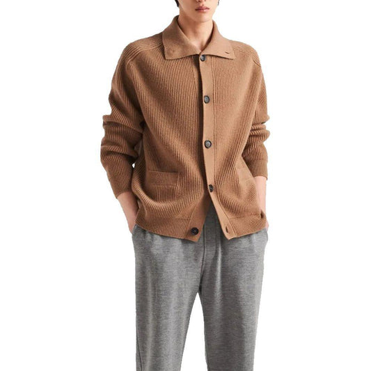 Prada Ribbed Knit Cashmere Cardigan PR-8827770765524-48 | M