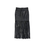 Boutique Moschino Leather Skirt BO-8735277285588-42