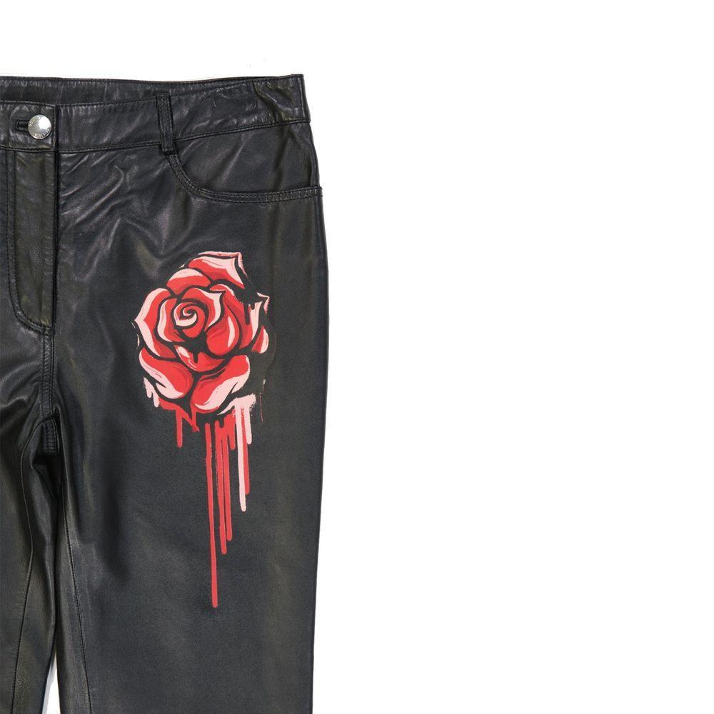 Boutique Moschino Leather Pants BO-8735277154516-44