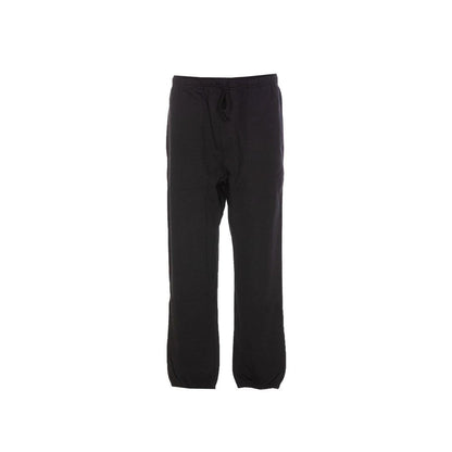 Y-3 Black Cotton Joggers (Workout Pants)