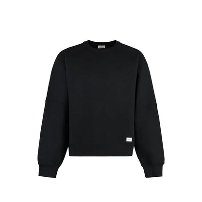 Saint Laurent Black Cotton Sweatshirt