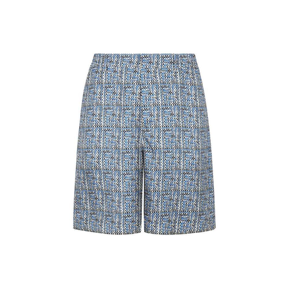 Fendi Printed Silk Shorts FE-8735473664212-48 | M