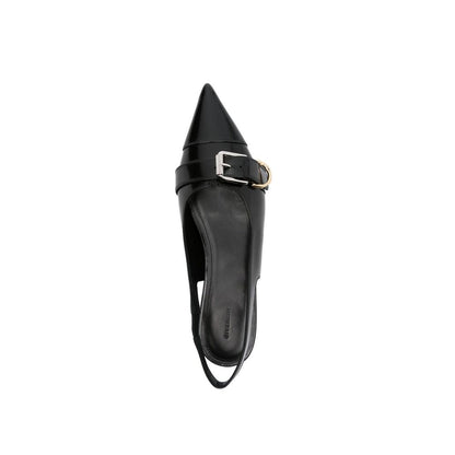 Givenchy Black Calfskin Ballet Flats