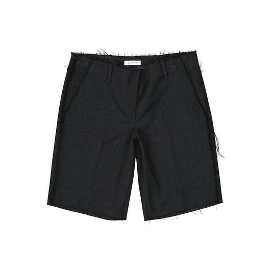 Dondup Virgin Wool Shorts 1728,75611013280,Black,Clothing,Dondup,IT46 | S,New with tags,Shorts - Women - Clothing,Women,Women - Clothing DO-8735436538068-IT46 | S