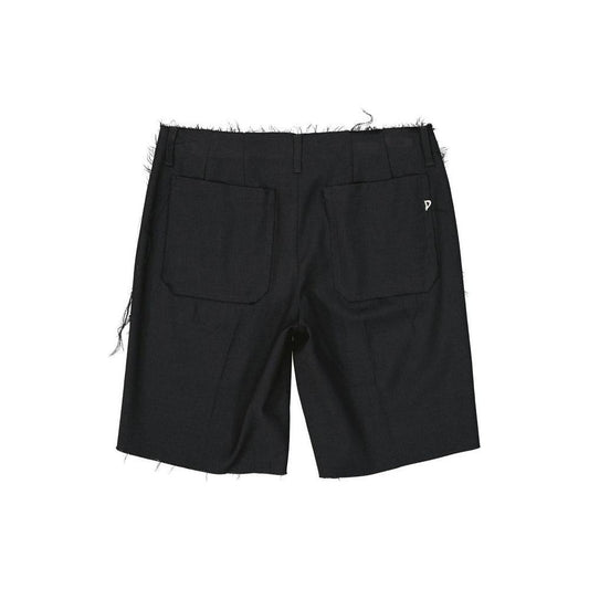 Dondup Virgin Wool Shorts 1728,75611013280,Black,Clothing,Dondup,IT46 | S,New with tags,Shorts - Women - Clothing,Women,Women - Clothing DO-8735436538068-IT46 | S