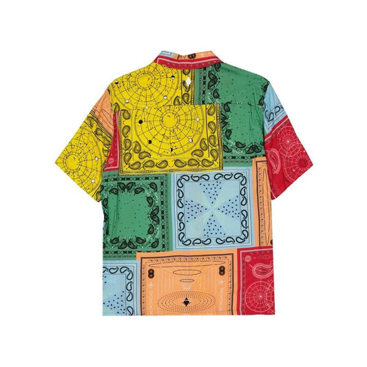 Marcelo Burlon Colour-Block Shirt MA-8735517311188-S