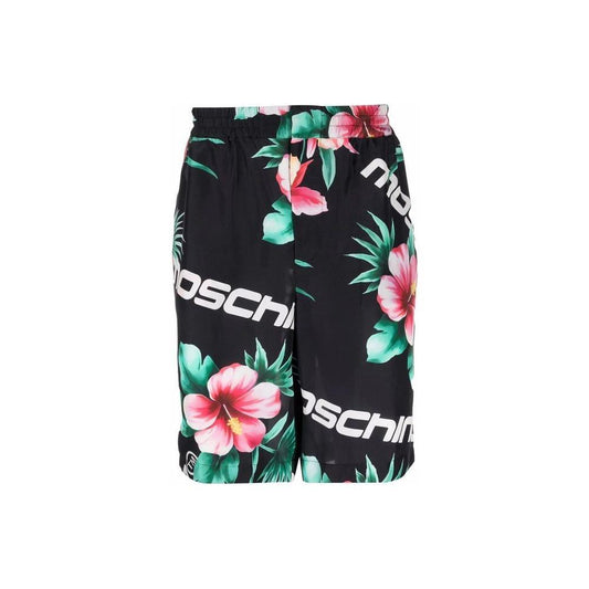 Moschino Couture Moschino Floral Print Silk Shorts MO-8735533334740-IT50 | L