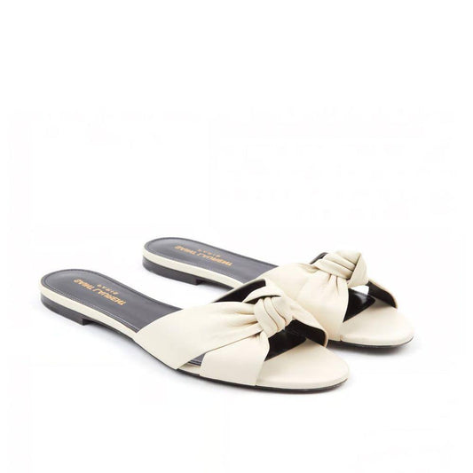 Saint Laurent Leather Slides SA-8736564510932-EU36/US6