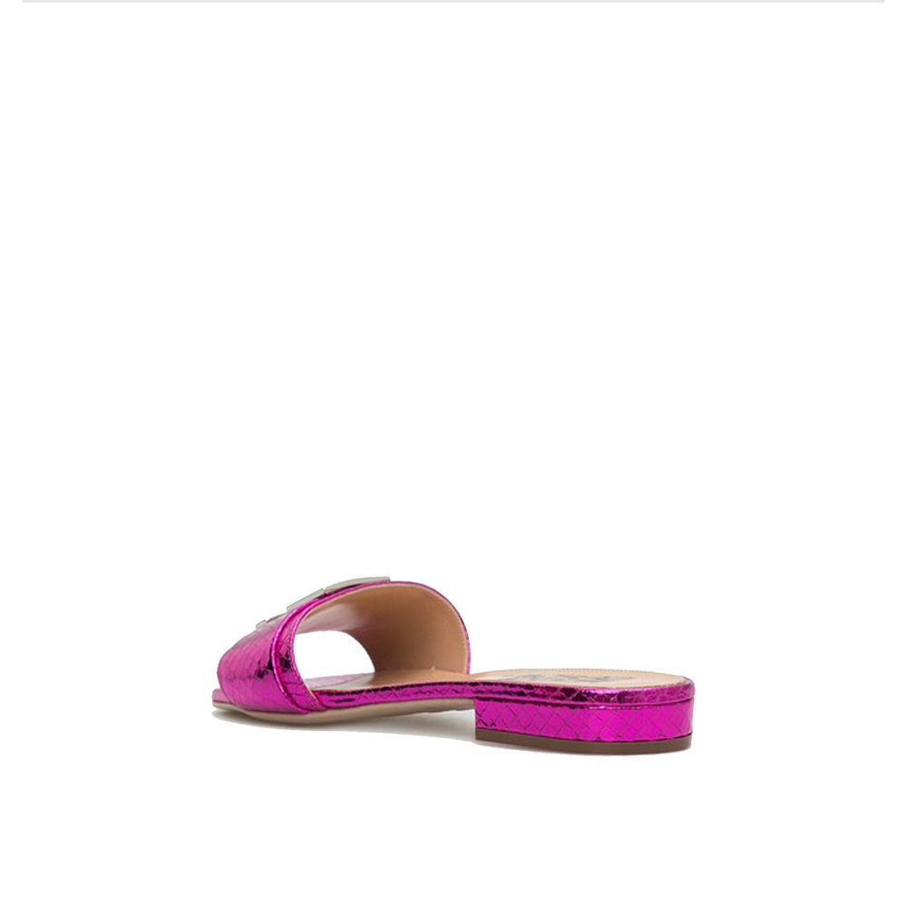 Sergio Rossi Multicolor Calfskin Sandals