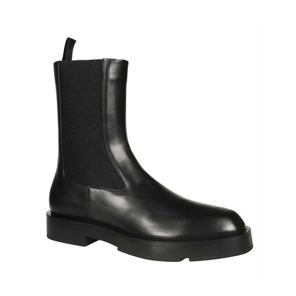 Givenchy Black Calfskin Chelsea Boots