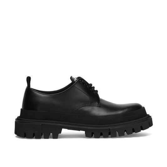 Dolce & Gabbana Leather Derbies DO-8736351191252-EU40.5/US7.5