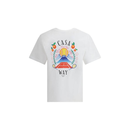Casablanca Casa Way Mountain printed T-Shirt CA-MPF25JTS00108CASAWAYMOU-L