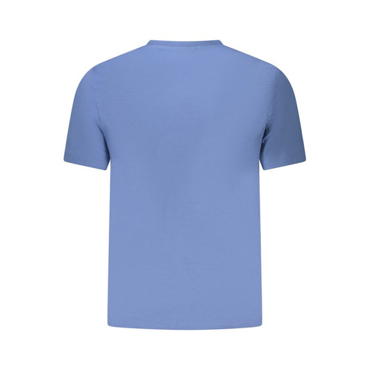 Calvin Klein Blue Cotton Men T-Shirt CA-39189-XL