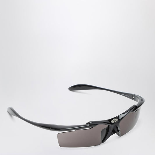 Balenciaga Turbo Rectangle black sunglasses LDin,Men,Men > Accessories,Men > Accessories > Sunglasses,Spring - Summer 2025,Yes Eu 830305T0007/Q_BALEN-1000_100