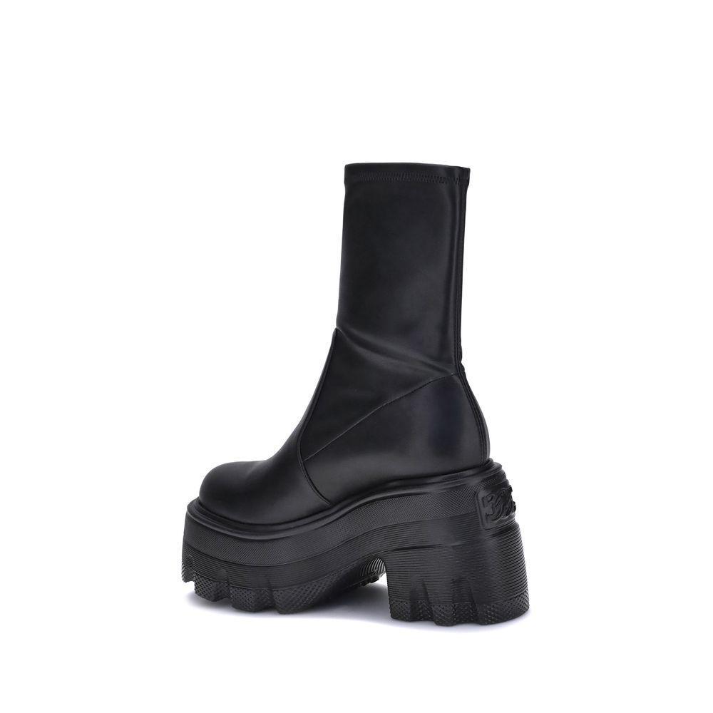 Casadei Faux leather Ankle Boots CA-2Q178Z070NLAABR9000NEROICONIC-EU36/US6