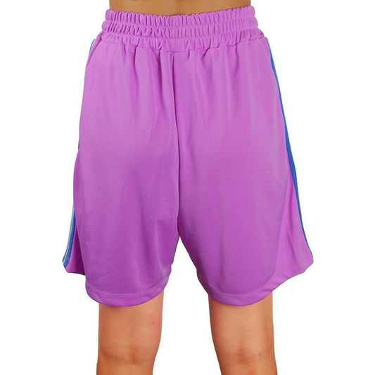 Comme Des Fuckdown Purple Polyester Short CO-10358-S