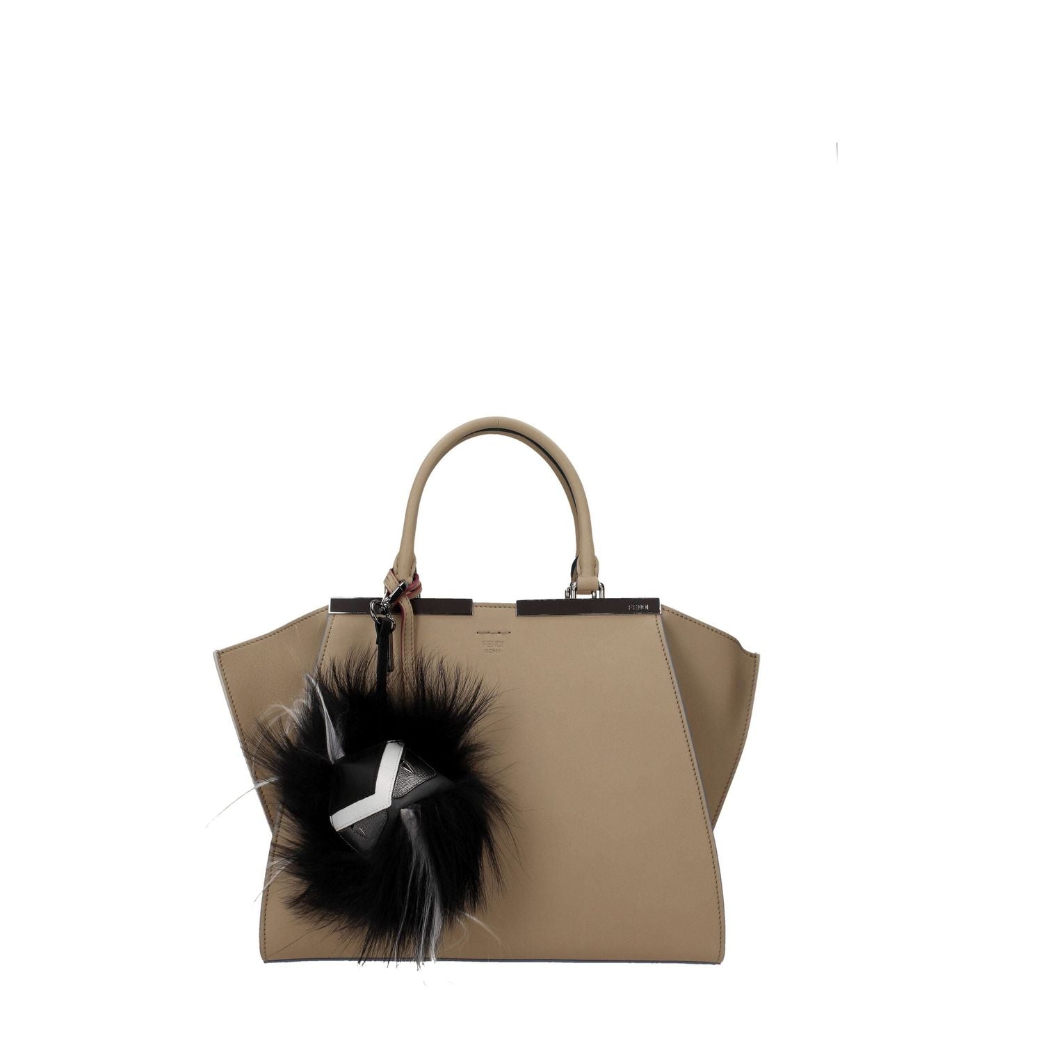 Front view with bag zipped and handles upright.