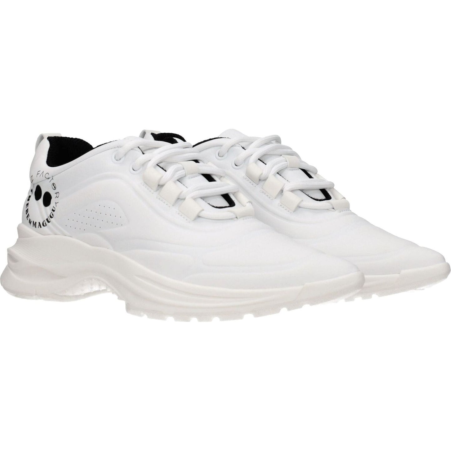 AZ Factory White Leather Sneakers AZ-8547224715529-EU36/US6