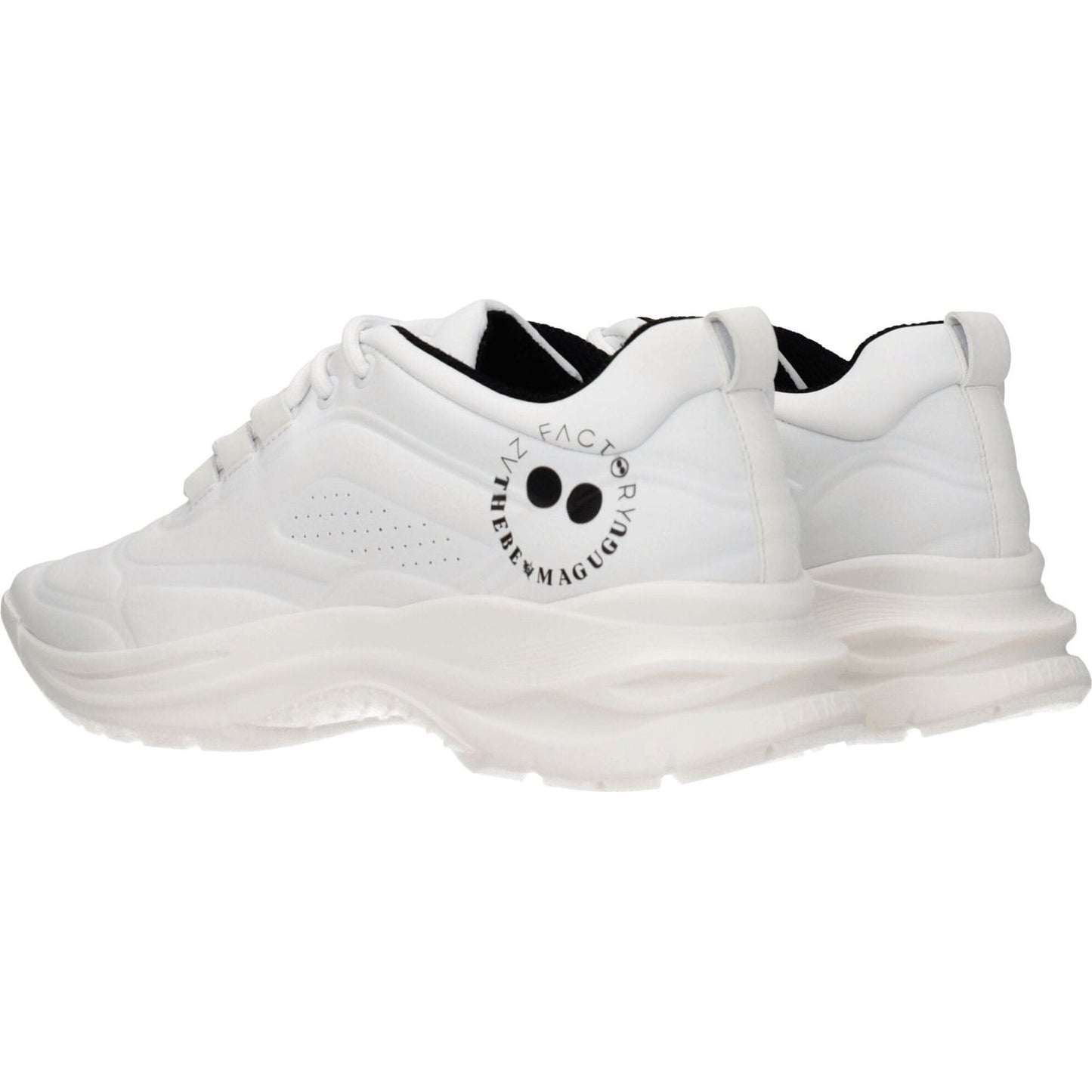 AZ Factory White Leather Sneakers AZ-8547224715529-EU36/US6