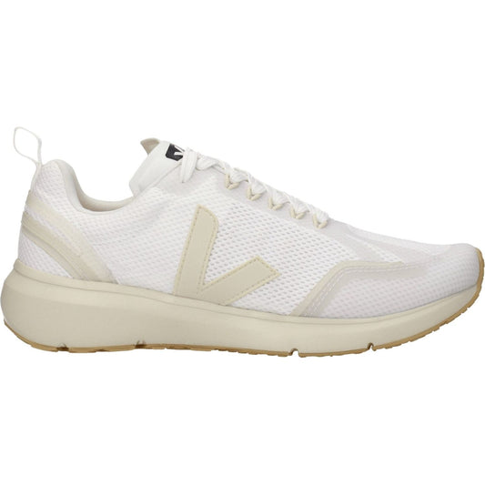 Veja White Fabric Athletic Sneakers