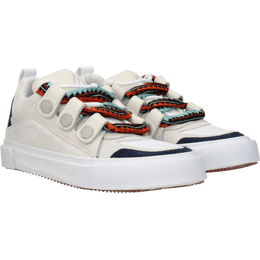 Marcelo Burlon Beige Leather Low Tops MA-8547246637321-EU41/US8