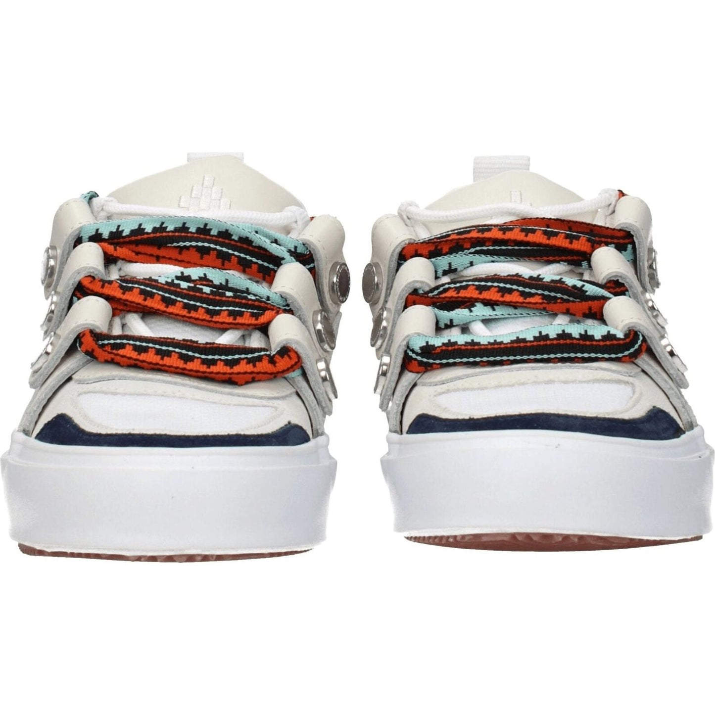 Marcelo Burlon Beige Leather Low Tops MA-8547246637321-EU41/US8