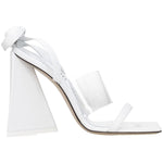 The Attico White Leather Stiletto Heels Sandals TH-8547287466249-EU36/US6