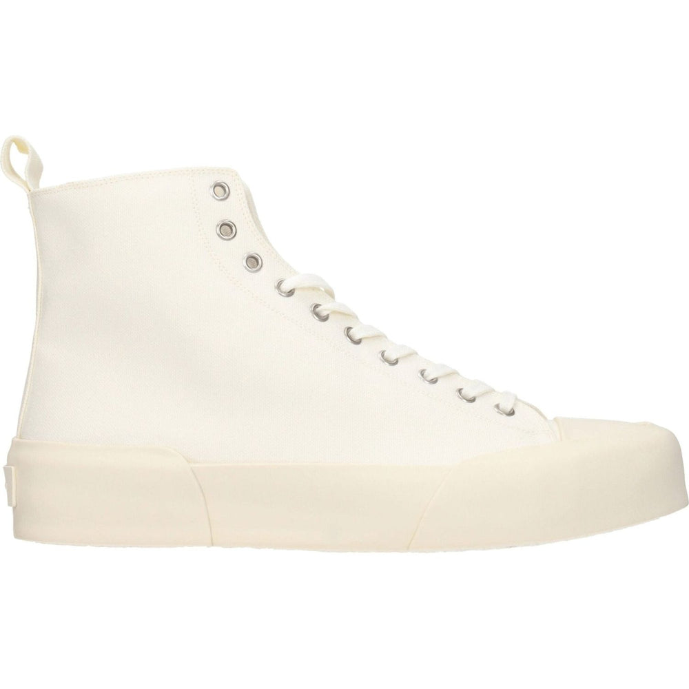 Jil Sander Beige Fabric High Tops JI-8547288416521-EU42/US9