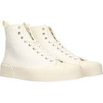 Jil Sander Beige Fabric High Tops JI-8547288416521-EU42/US9