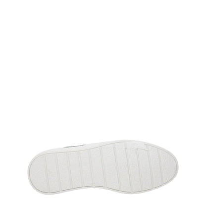 Ami Paris Black Fabric Low Top Sneakers showing rubber sole and white detailing