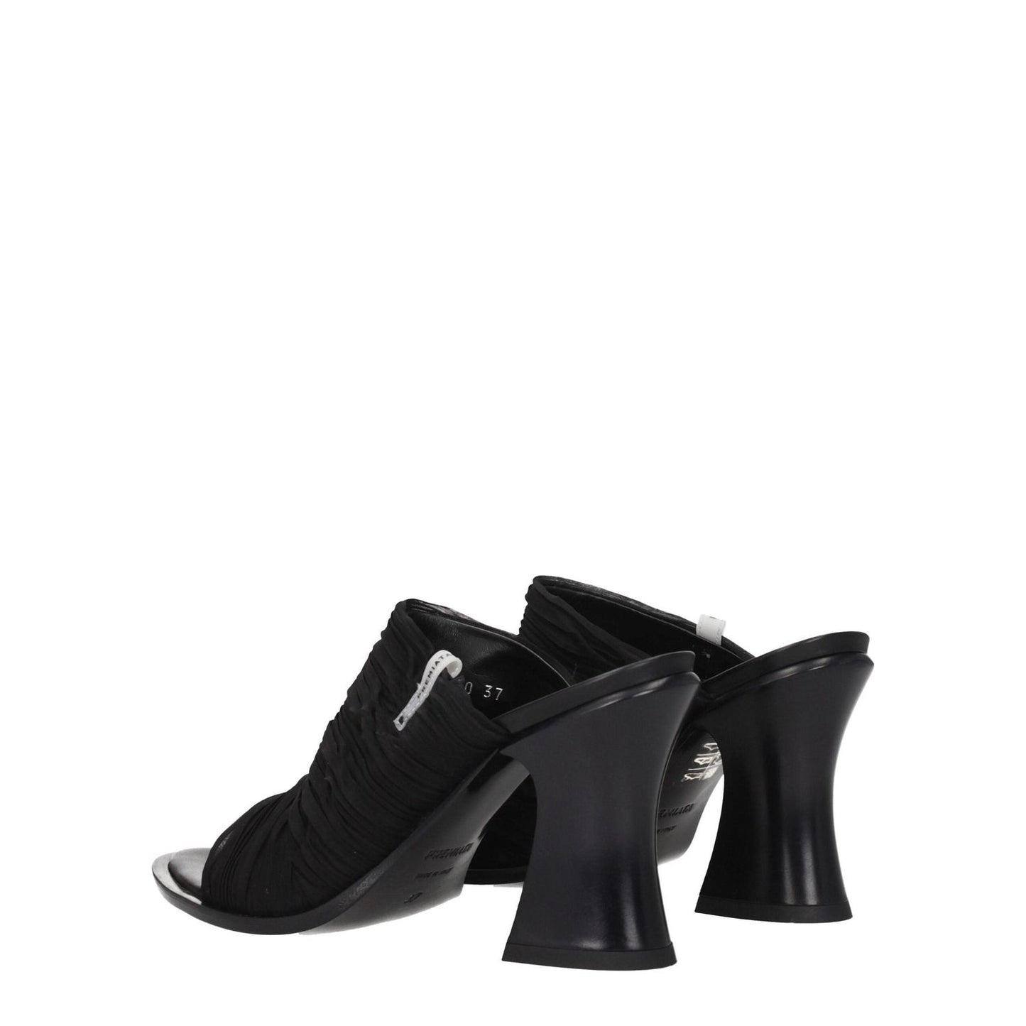 Premiata Black Fabric Platforms