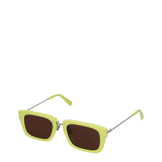 Jacquemus Yellow Acetate Sunglasses JA8547396452617BT