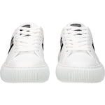 Versace White Leather Low Tops 1728,75667636384,EU35.5/US5.5,EU35/US5,New with tags,Shoes,Sneakers - Women - Shoes,Versace,White,Women,Women - Shoes VE-8547404513545-EU35/US5