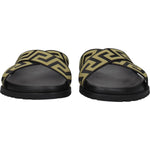 Versace Black Fabric Slippers Sandals 1728,75667636384,Black,EU39.5/US6.5,EU40/US7,Men,Men - Shoes,New with tags,Sandals - Men - Shoes,Shoes,Versace VE-8547404644617-EU39.5/US6.5