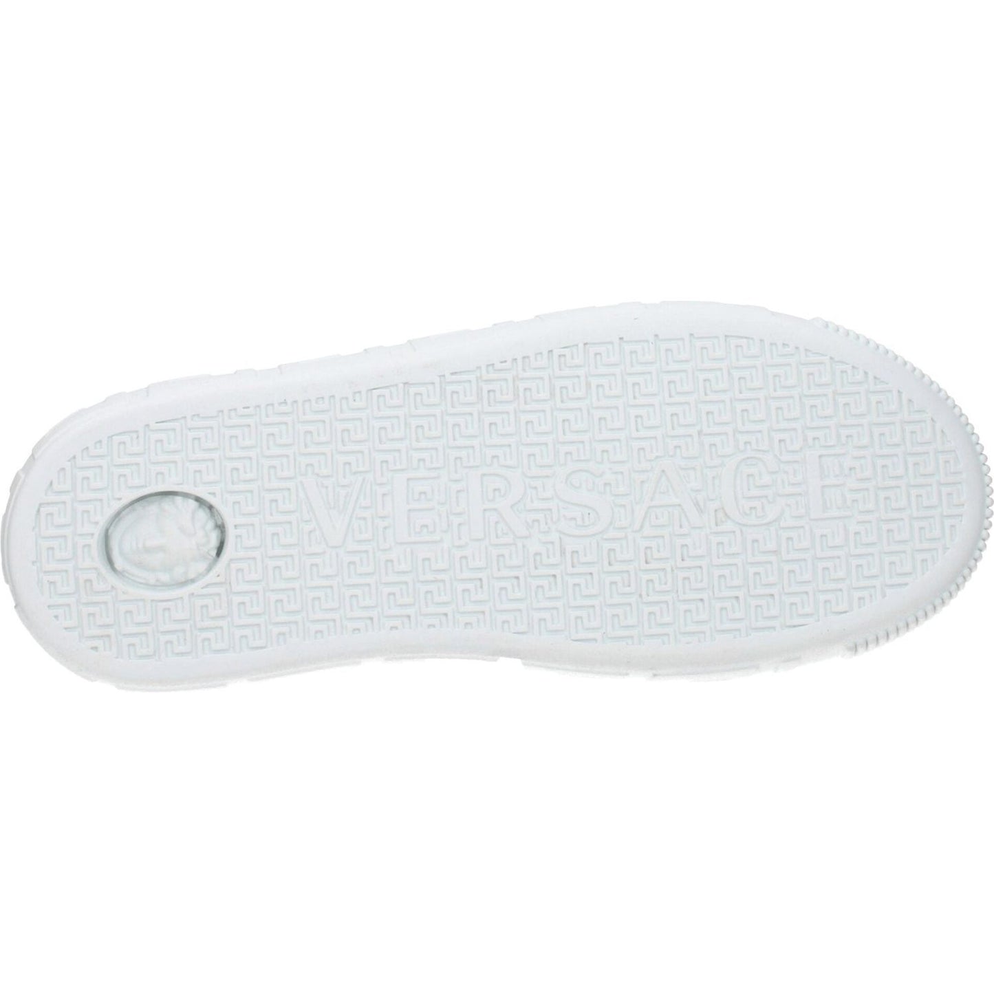 Versace White Leather Low Tops 1728,75667636384,EU40/US7,Men,Men - Shoes,New with tags,Shoes,Sneakers - Men - Shoes,Versace,White VE-8547404611849-EU40/US7
